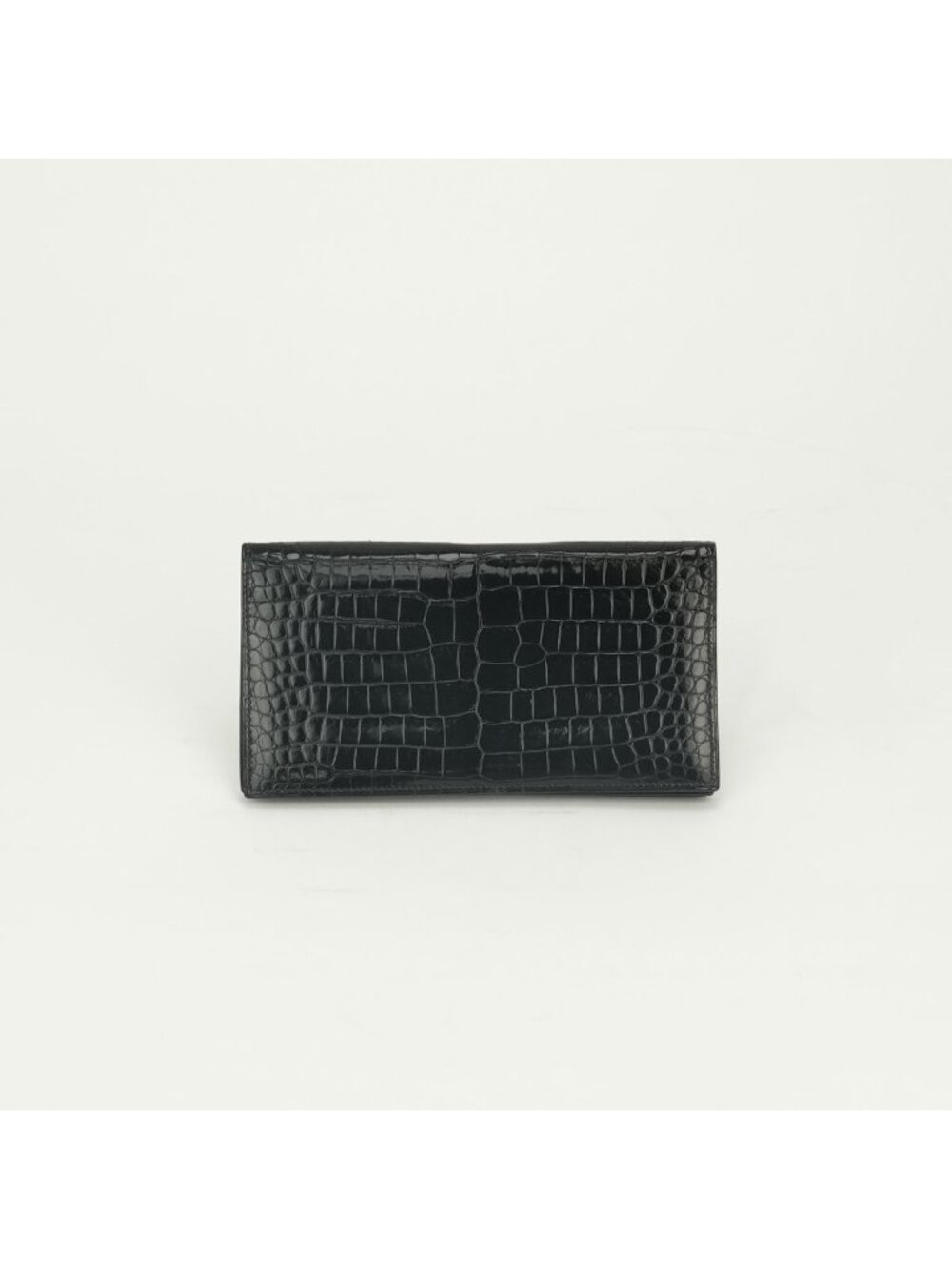 Hermes Osaka Wallet Porosas Noir Black Exotic